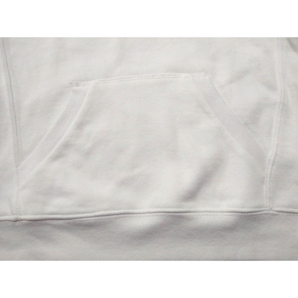 Champion Girls Tie Dye Script Logo Hoodie Size M White Fleece Sweatshirt New - Picture 7 of 8